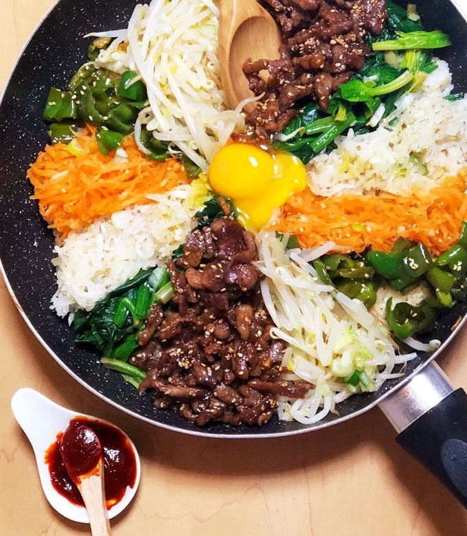 フライパンdeビビンバ！！ by ピースママキッチン 【クックパッド