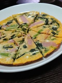 簡単☆和風なオープンオムレツ-レシピのメイン写真