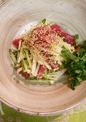 カツオサラダ-レシピのメイン写真