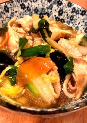 白菜豚バラ甘煮-レシピのメイン写真