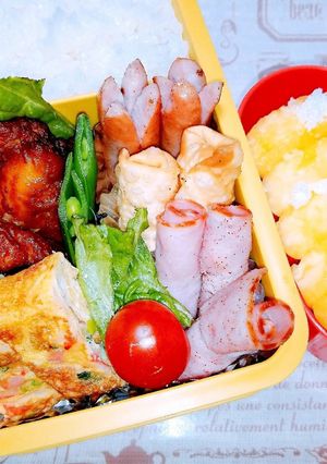 女子高生のお弁当　148-レシピのメイン写真