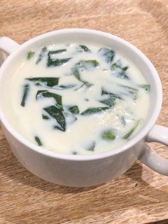 冬にぴったり☆ほうれん草のミルクスープ-レシピのメイン写真