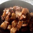 ♪牛肉とこんにゃくのコロコロステーキ♪