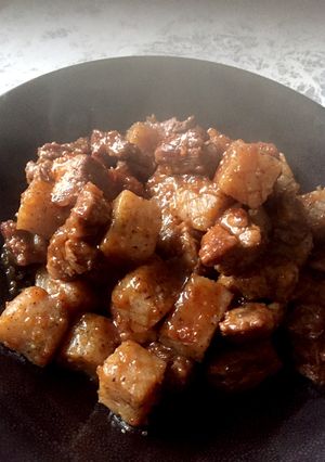 ♪牛肉とこんにゃくのコロコロステーキ♪-レシピのメイン写真