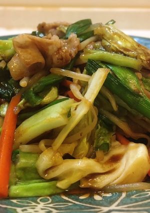 味付け簡単☆ご飯がすすむ豚肉の野菜炒め-レシピのメイン写真