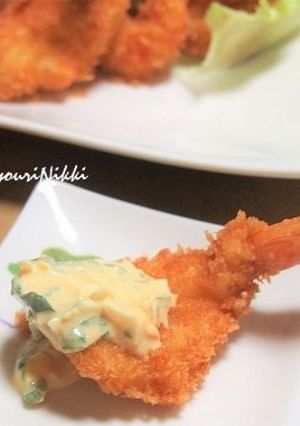 味噌タルタルのエビフライ♪　アレンジ自由-レシピのメイン写真