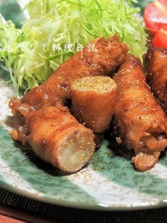 あっさり美味♪　細切り大根の豚肉巻き！　-レシピのメイン写真