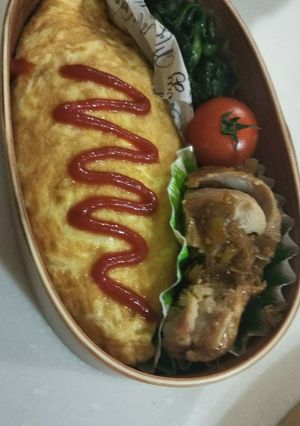 お弁当にも！シンプルなオムライス☆-レシピのメイン写真