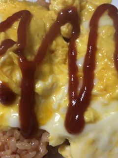 簡単なオムライス-レシピのメイン写真