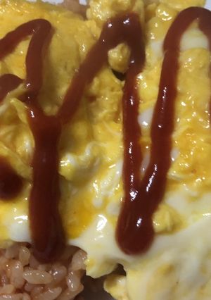 簡単なオムライス-レシピのメイン写真