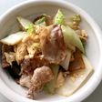 簡単!白菜、卵、豚バラの中華風炒め