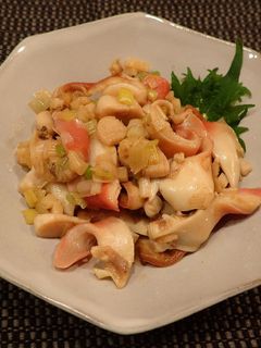 ホッキ貝のオイスターソース炒め-レシピのメイン写真