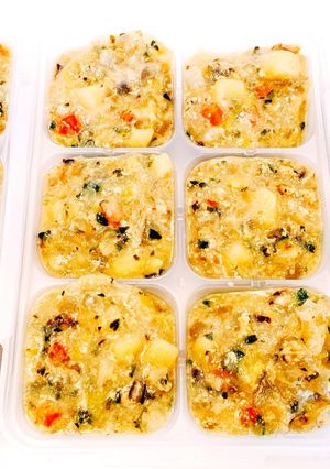 ♡離乳食11カ月♡鶏肉と舞茸の豆乳鍋♡-レシピのメイン写真