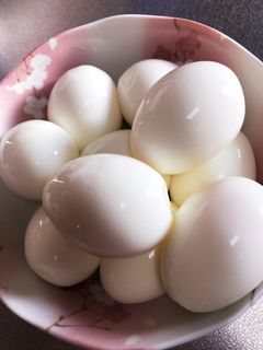 綺麗に殻剥け、ゆで卵!-レシピのメイン写真