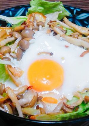 温玉しめじレタスサラダ-レシピのメイン写真