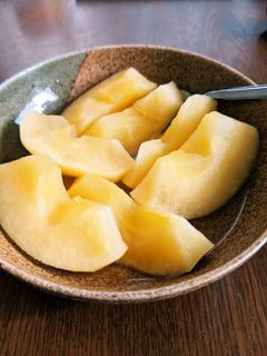 リンゴの簡単あったかデザート-レシピのメイン写真