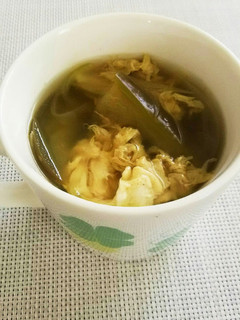 温活、ふわふわ卵と茄子のカレースープ。-レシピのメイン写真