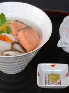鮭の西京漬けといくらの親子茶漬け♪-レシピのメイン写真