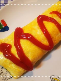 冷凍食品で簡単!チキンチーズオムライス-レシピのメイン写真