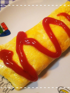 冷凍食品で簡単!チキンチーズオムライス-レシピのメイン写真