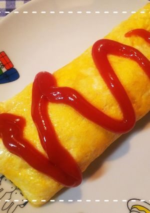 冷凍食品で簡単！チキンチーズオムライス-レシピのメイン写真