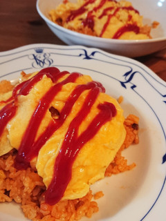 超簡単!カフェ風オムライス-レシピのメイン写真