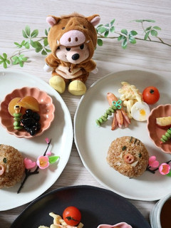 簡単美味しい残りご飯でチーズ焼おにぎり♪-レシピのメイン写真