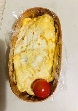 オムライスお弁当-レシピのメイン写真
