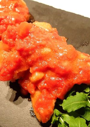マダラソテーのトマト煮込み-レシピのメイン写真