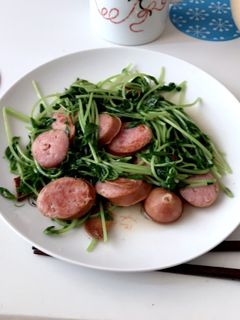 豆苗炒め-レシピのメイン写真