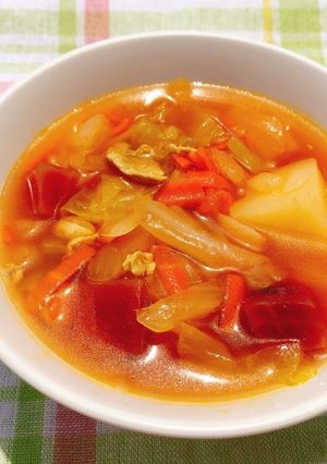 ボルシチ★ロシア料理　ラグビーW杯応援！-レシピのメイン写真