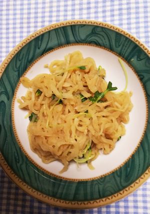 フライパンで簡単切干大根とツナ缶の炒め煮-レシピのメイン写真