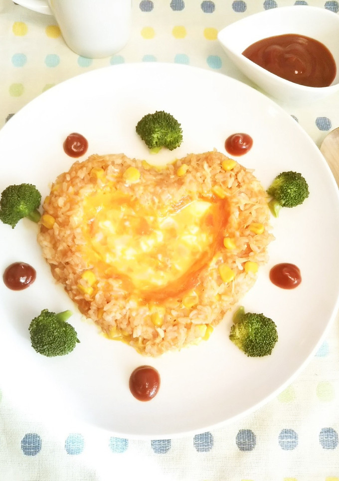 レンジで簡単♡とろ～りたまごのオムライス-レシピのメイン写真