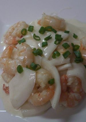 かぶの漬物とえびのシンプルうまうま前菜-レシピのメイン写真