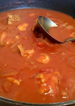 余ったカレールーでバターチキンカレー♪-レシピのメイン写真