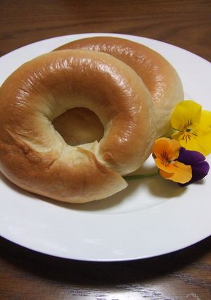 初めてのベーグル-レシピのメイン写真