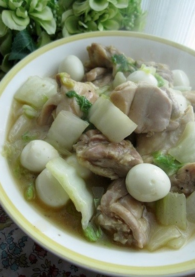 鶏肉と白菜の中華風炒め-レシピのメイン写真