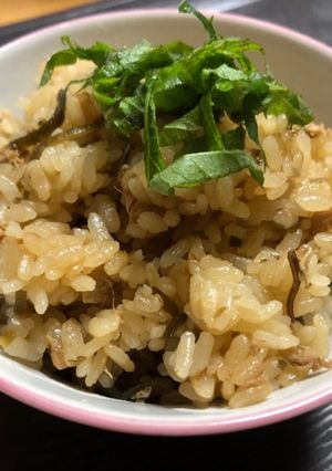 塩昆布の炊き込みご飯-レシピのメイン写真
