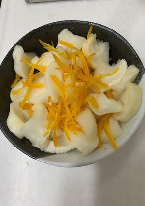 ゆず大根(大根の甘酢漬け)-レシピのメイン写真