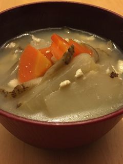 我が家のけんちん汁-レシピのメイン写真