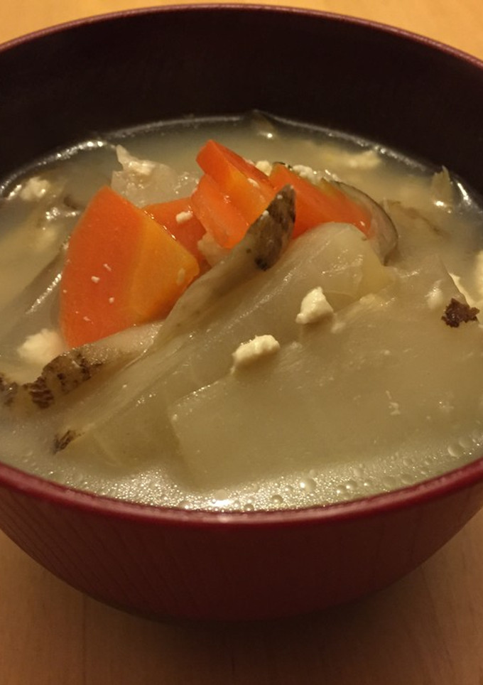我が家のけんちん汁-レシピのメイン写真