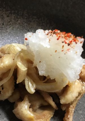 鶏皮ポン酢-レシピのメイン写真