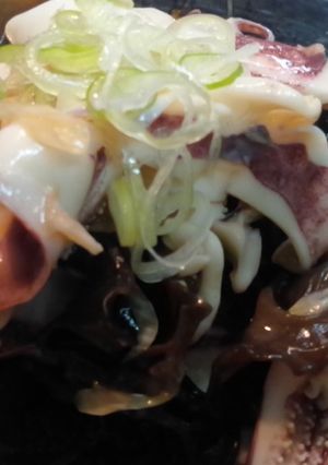 やりイカときくらげの即席酢の物-レシピのメイン写真