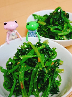 ほんのり甘~い『きな粉のほうれん草あえ』-レシピのメイン写真