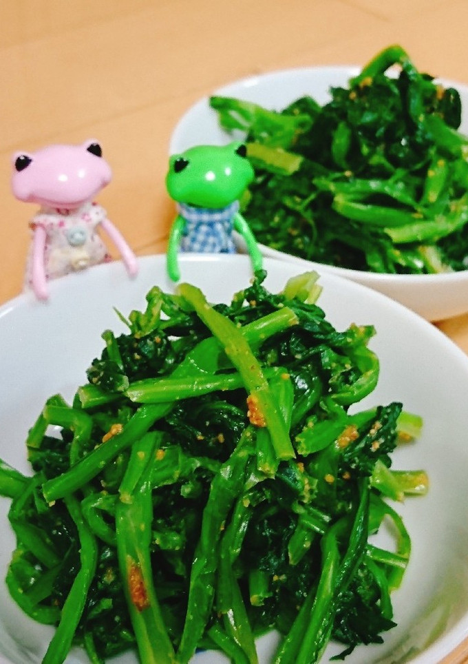 ほんのり甘～い『きな粉のほうれん草あえ』-レシピのメイン写真