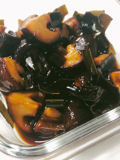 ご飯のお供に★椎茸と昆布の佃煮-レシピのメイン写真