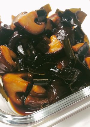 ご飯のお供に★椎茸と昆布の佃煮-レシピのメイン写真