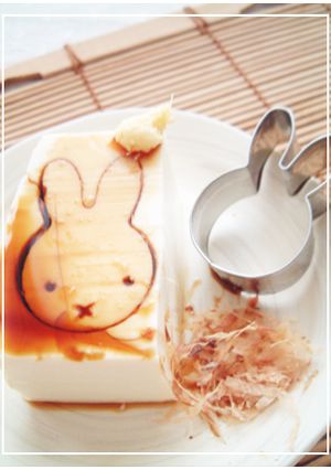クッキー型で【可愛い】冷奴-レシピのメイン写真