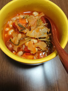 野菜たっぷりミネストローネ-レシピのメイン写真