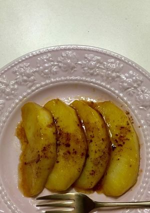 りんごのバター焼き♡-レシピのメイン写真